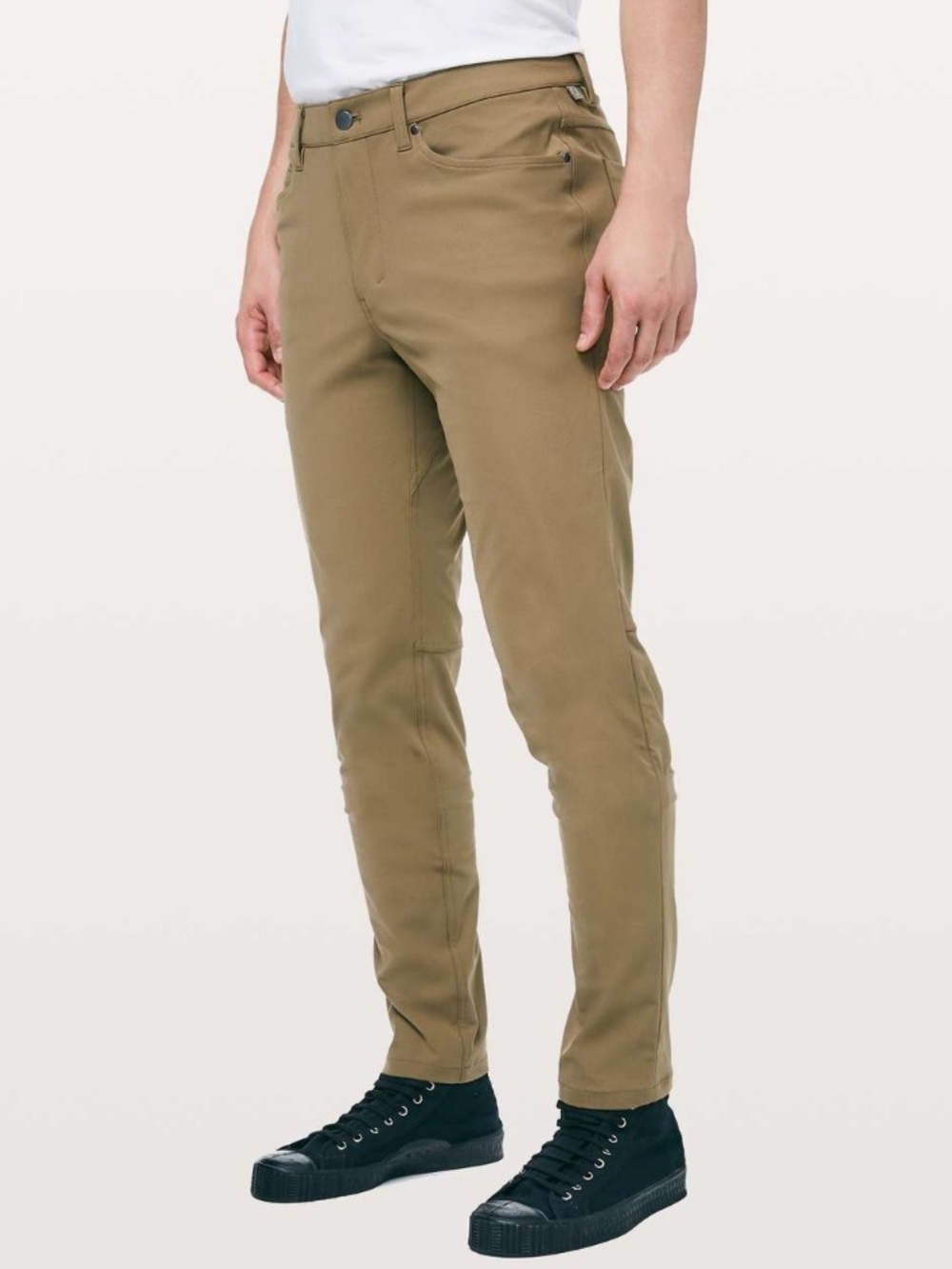 Lululemon ABC Slim Warpstreme Artifact Khaki Color Pants Size 31